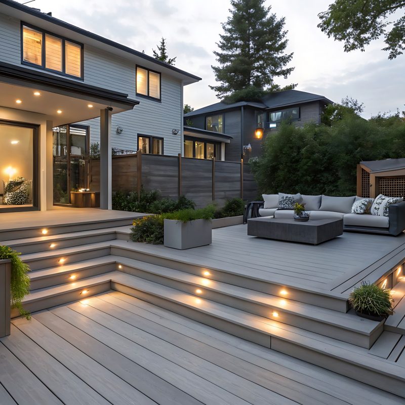 decks and lighting